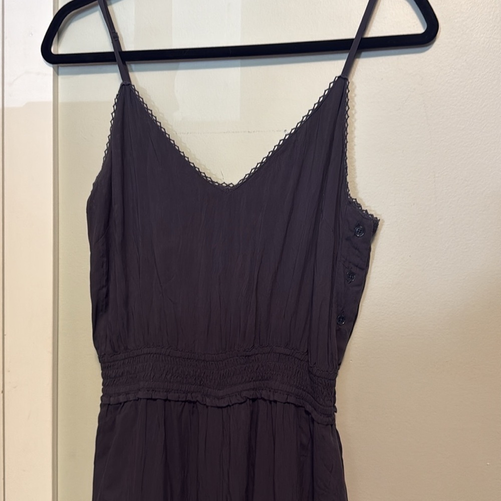 Wilfred Dark Navy Cropped Jumpsuit - thin straps - Small - Picture 5 of 11